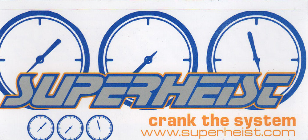 Crank The System' Single Sticker