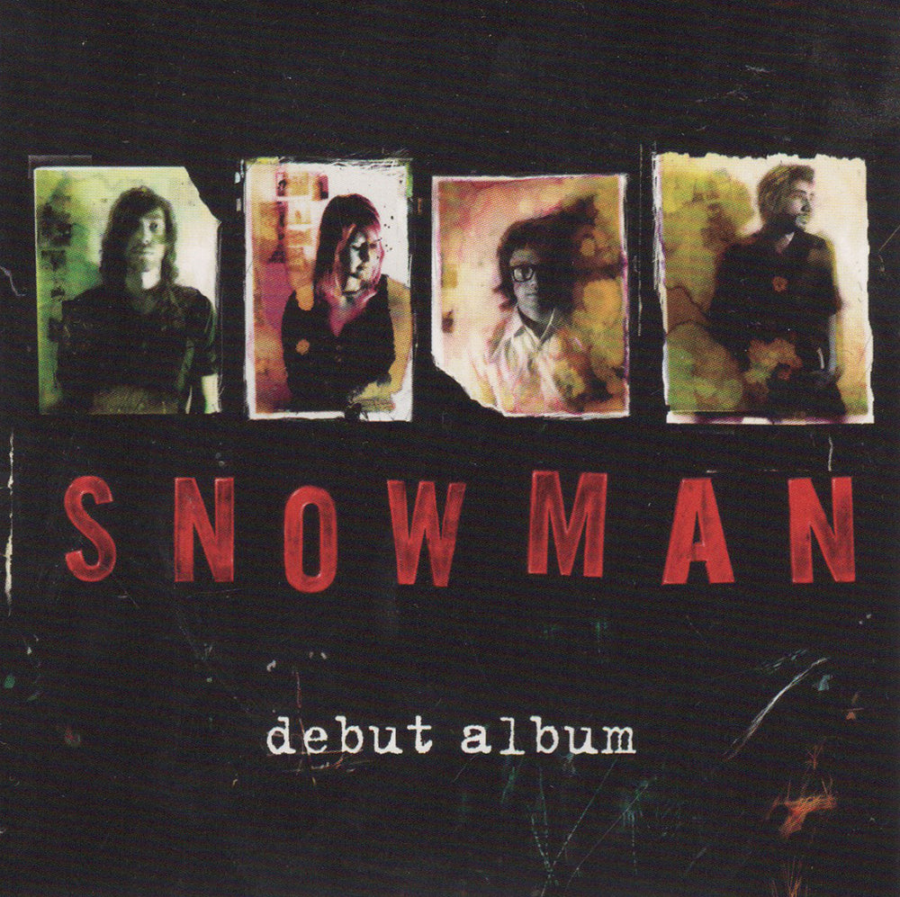 Snowman' Debut Album Sticker