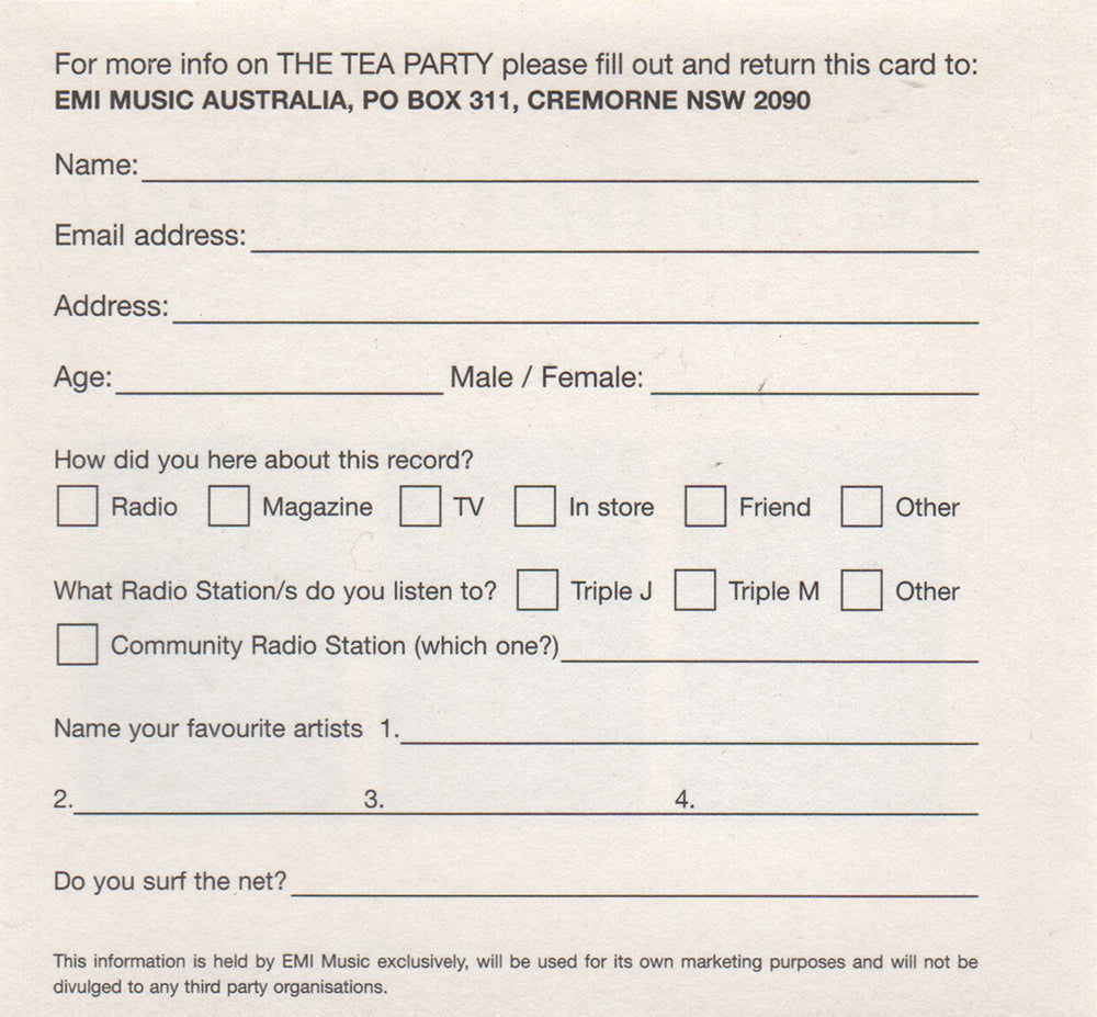 TRIPtych' Album Sticker