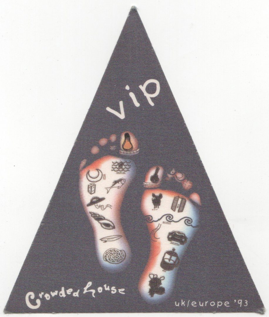 UK/Europe 1993 Tour V.I.P. Pass