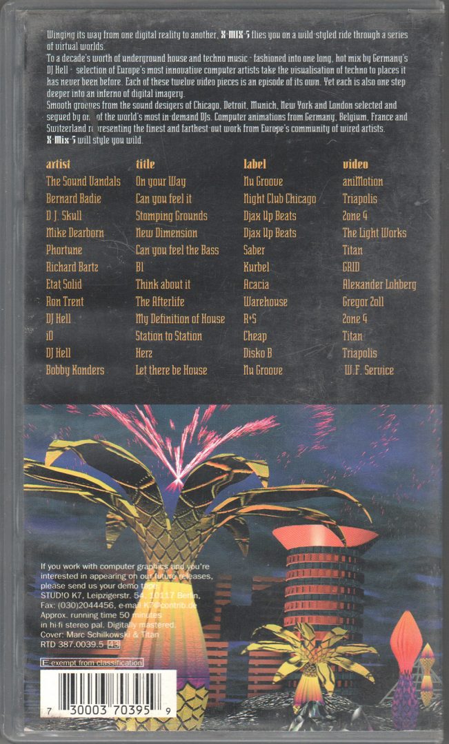 DJ Hell Presents X-Mix-5
