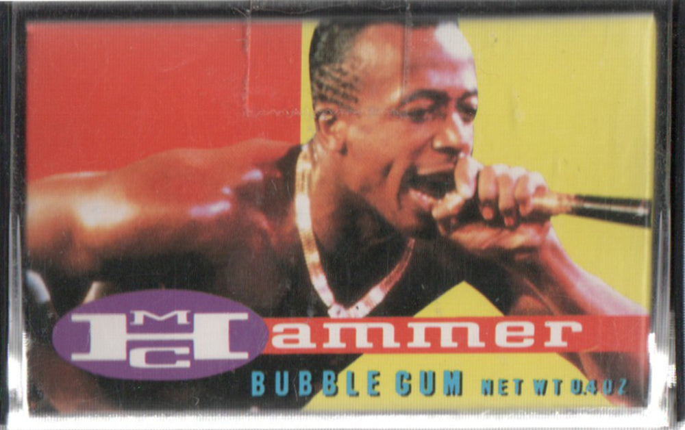 Rap-N-Rock' Collector Bubble gum Miniature Cassette Case