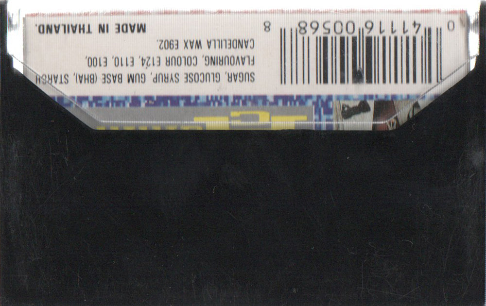 Rap-N-Rock' Collector Bubble gum Miniature Cassette Case