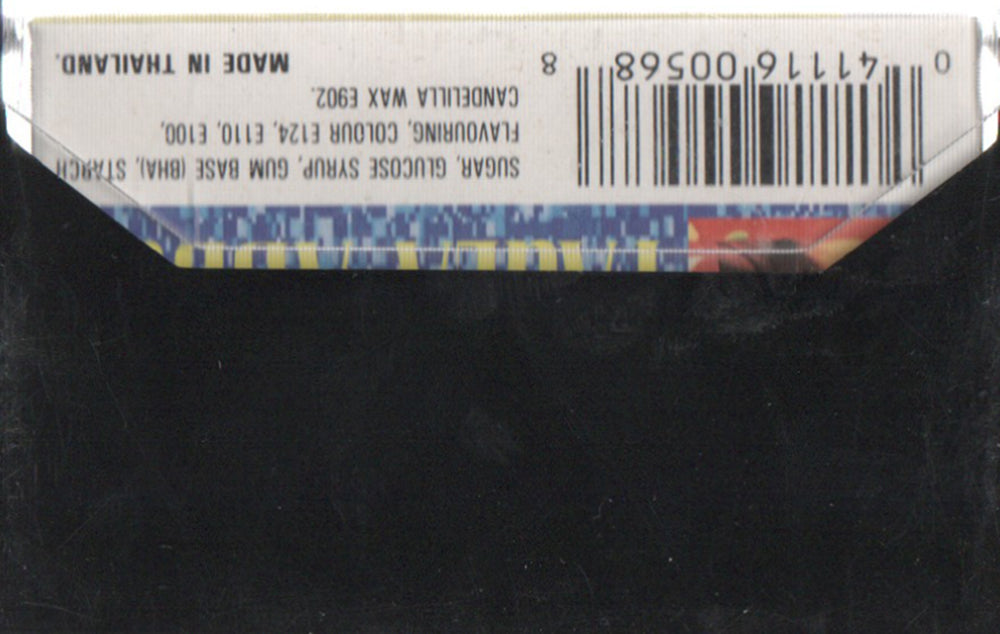 Rap-N-Rock' Collector Bubble Gum Miniature Cassette Case