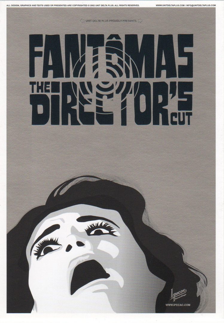 The Director's Cut' Mini Promo Postcard