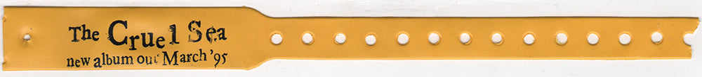 Three Legged Dog' Yellow Wrist Band