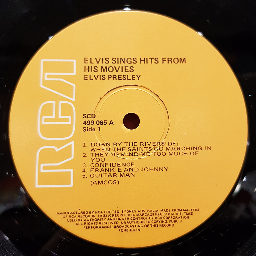 Elvis Sings Hits From His Movies