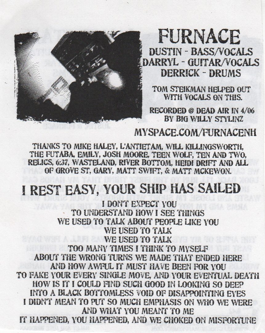 L'Antietam / Furnace