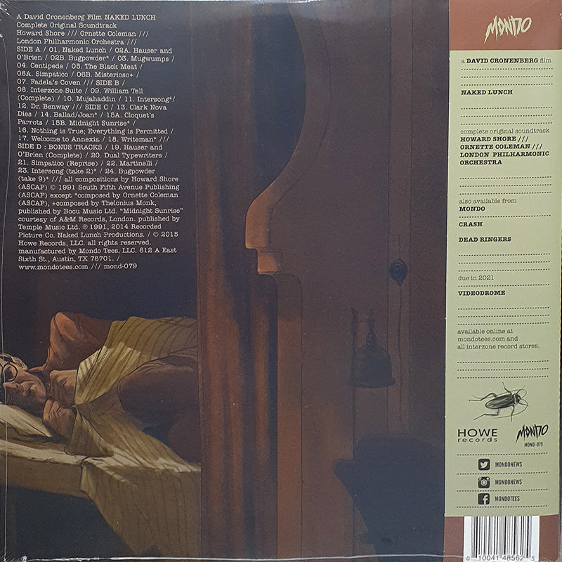 Naked Lunch (Complete Original Soundtrack)