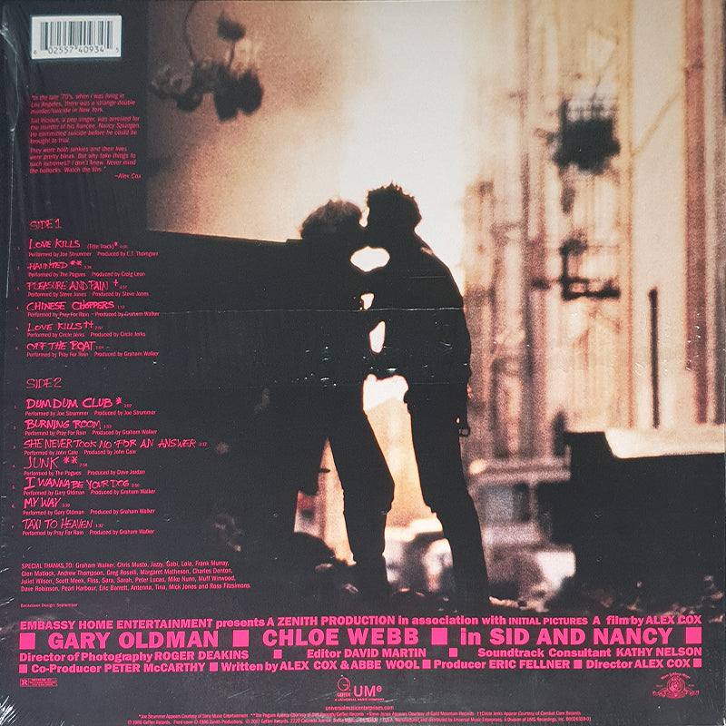 Sid & Nancy: Love Kills (Music From The Motion Picture Soundtrack)