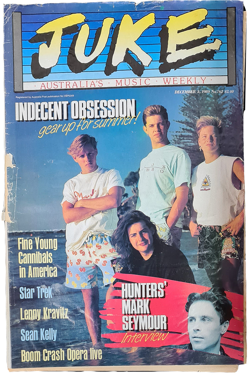 Juke - 2nd December 1989 - Issue #762 - Indecent Obsession On Cover