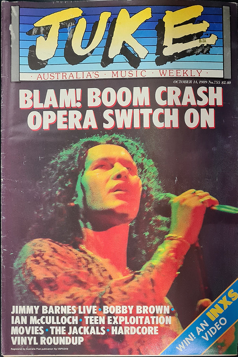 Juke - 14th October 1989 - Issue #755 - Dale Ryder On Cover