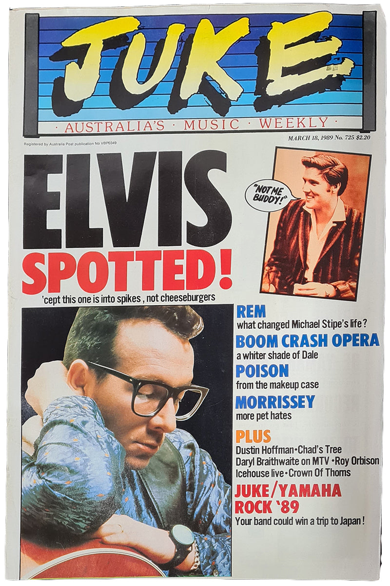 Juke - 18th March 1989 - Issue #725 - Elvis Costello On Cover