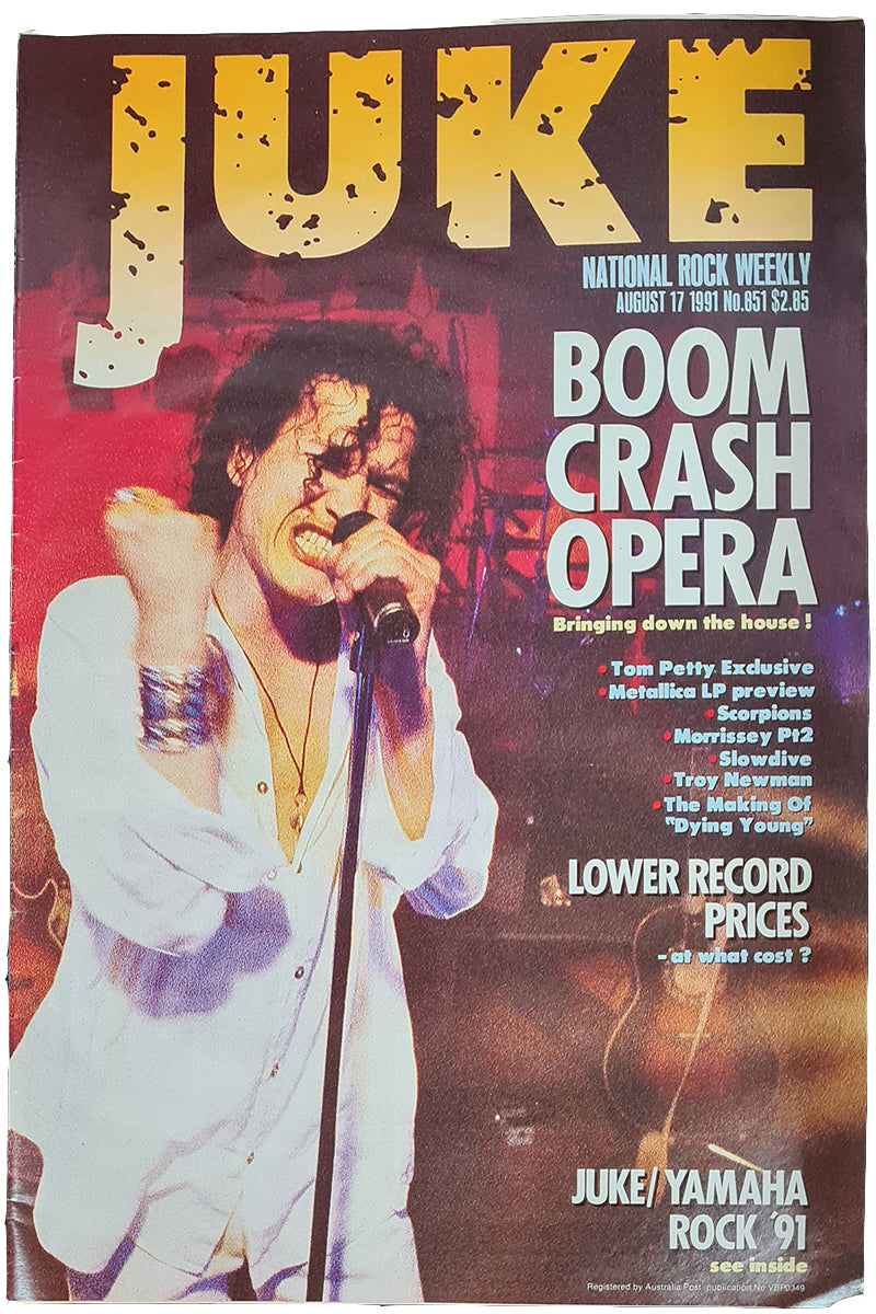 Juke - 17th August 1991 - Issue #851 - Dale Ryder On Cover