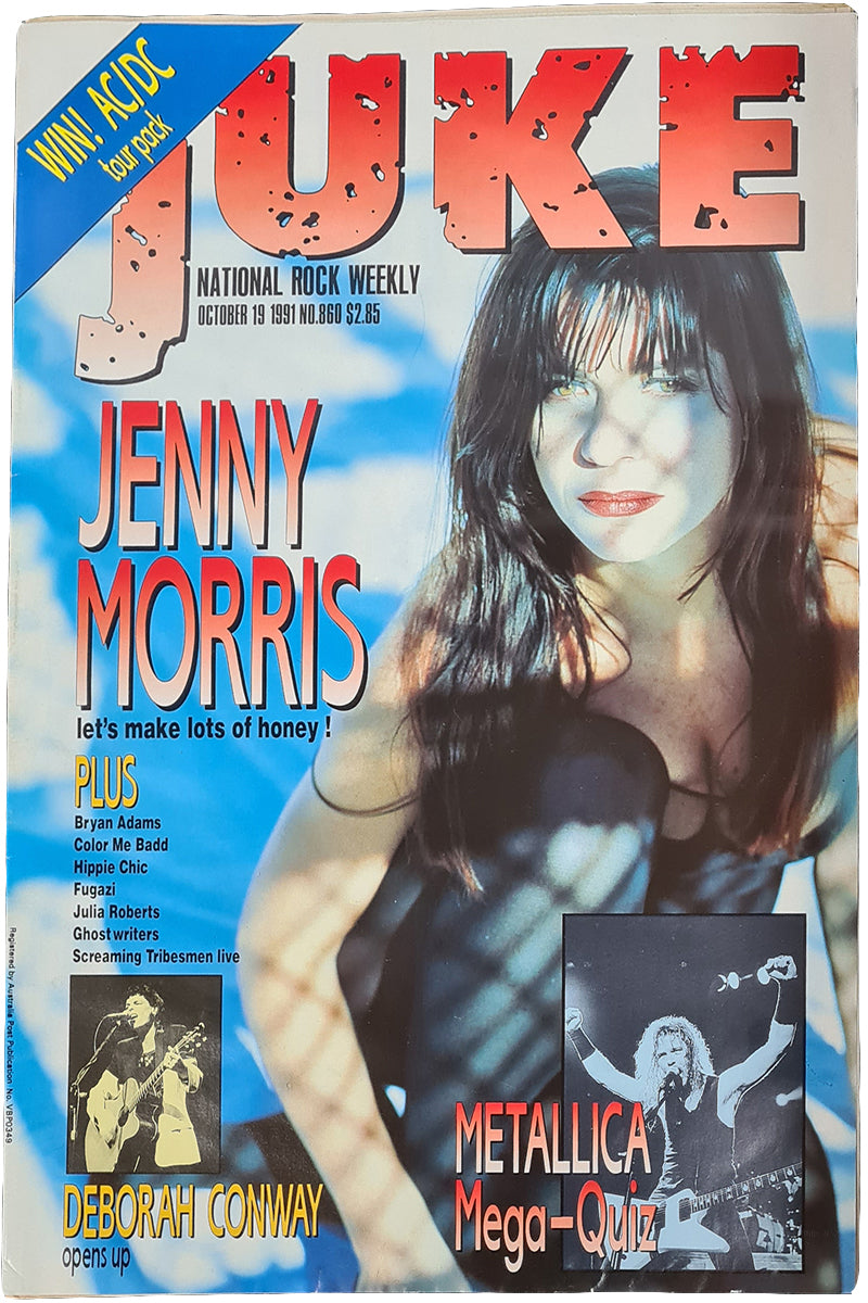 Juke - 19th October 1991 - Issue #860 - Jenny Morris On Cover