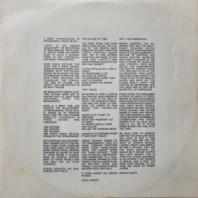 Great Truckin' Songs Of The Renaissance