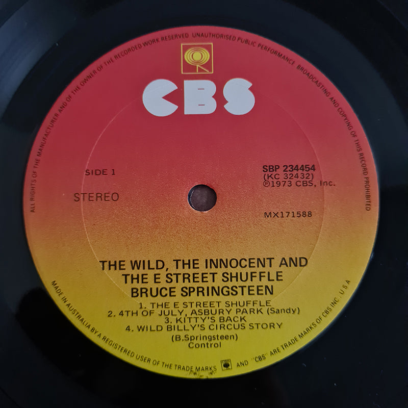 The Wild, The Innocent & The E Street Shuffle