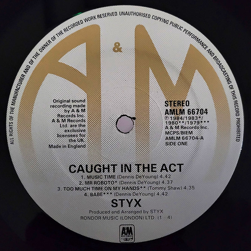 Caught In The Act Live