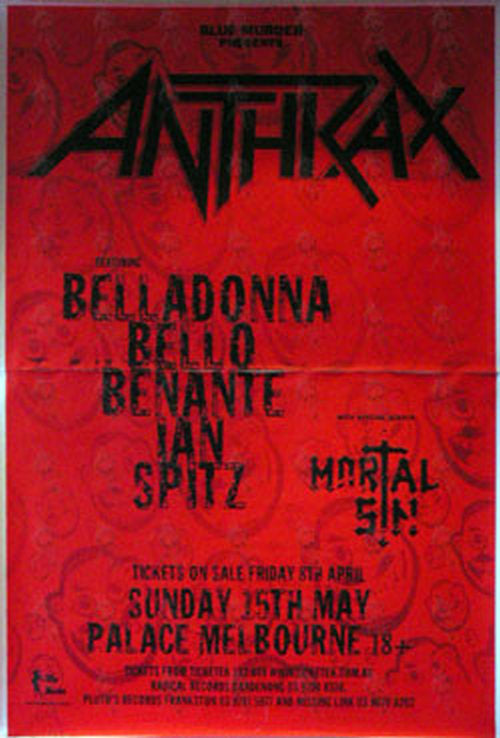 ANTHRAX - The Palace
