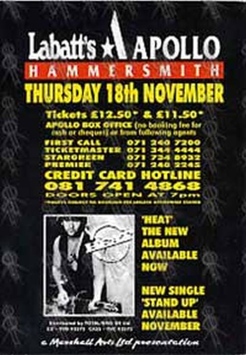 'Hits' Pre-Order Flyer