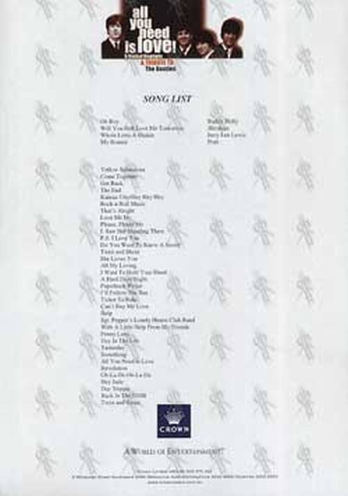 BEATLES-- THE - All You Need Is Love - 2