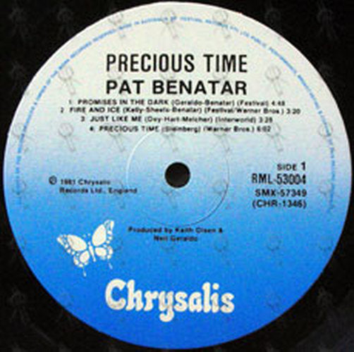 BENATAR-- PAT - Precious Time - 3