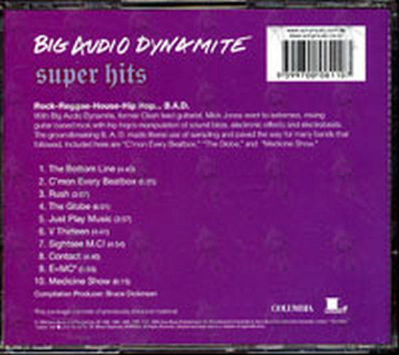 BIG AUDIO DYNAMITE - Super Hits - 2