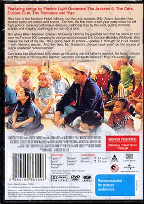 BILLY MADISON - Billy Madison - 2
