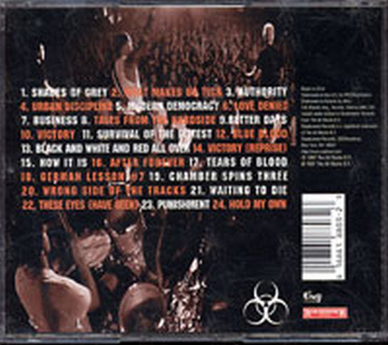 BIOHAZARD - No Holds Barred: Live In Europe - 2