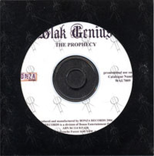 BLAK GENIUS - The Prophecy - 1