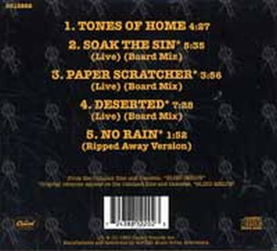 BLIND MELON - Tones Of Home - 2