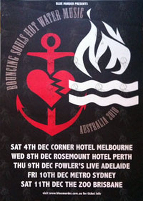 BOUNCING SOULS AND HOT WATER MUSIC - Australian Tour