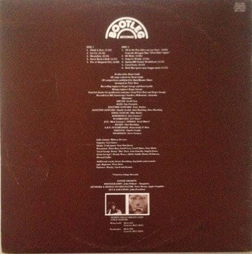 BRIAN CADD - Moonshine - 2