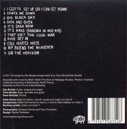 BRODIE-- DAN & THE GRIEVING WIDOWS - My Friend The Murderer - 2