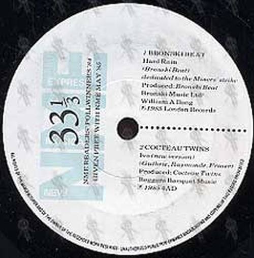 BRONSKI BEAT|COCTEAU TWINS|THE SMITHS|U2 - NME Readers' Poll Winner '84 - 2