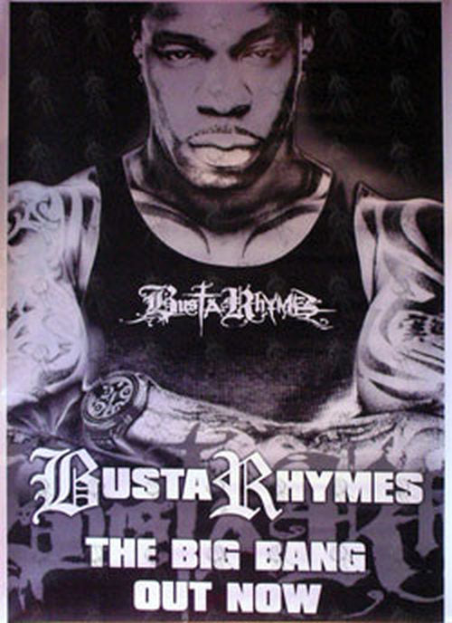 BUSTA RHYMES - 'The Big Bang' Album Promo Poster - 1
