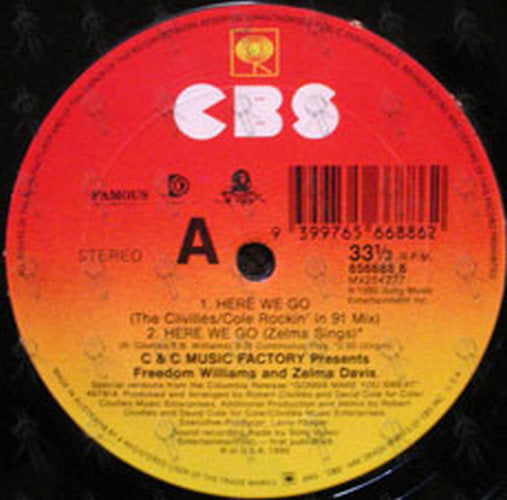 C & C MUSIC FACTORY - Here We Go - 3