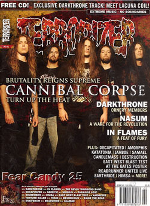 CANNIBAL CORPSE - 'Terrorizer' - Issue 141