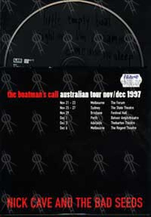 CAVE AND THE BAD SEEDS-- NICK - The Boatman's Call - 1