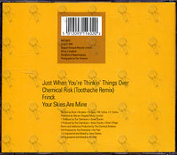 CHARLATANS-- THE - Just When You're Thinkin' Things Over - 2