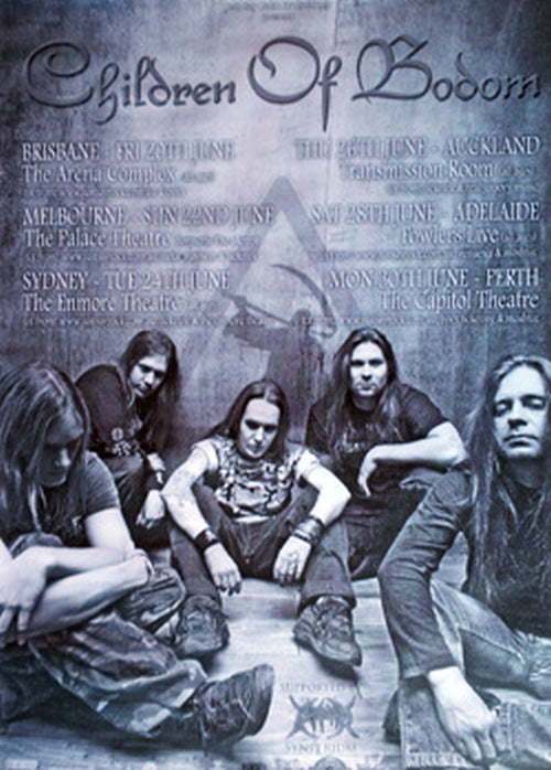 CHILDREN OF BODOM - Blooddrunk 2008 Australian Tour - 1