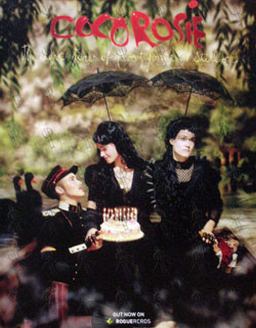 COCO ROSIE - 'The Adventures Of Ghosthorse And Stillborn' Album Promo Poster - 1
