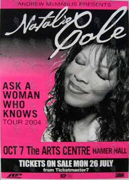 COLE-- NATALIE - 'Ask A Woman Who Knows Tour 2004' Poster - 1