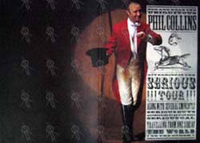COLLINS-- PHIL - 'Serious' World Tour Program - 2