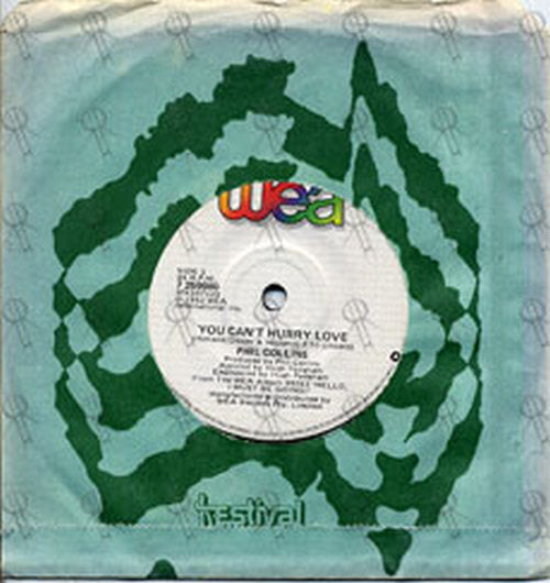 COLLINS-- PHIL - You Can't Hurry Love - 1