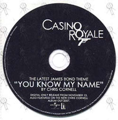 CORNELL-- CHRIS - You Know My Name (Latest James Bond Theme) - 1