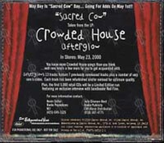 CROWDED HOUSE - Sacred Cow - 2