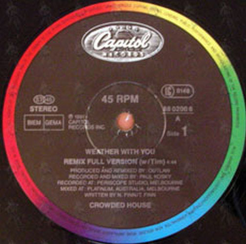 CROWDED HOUSE - Weather With You - 3