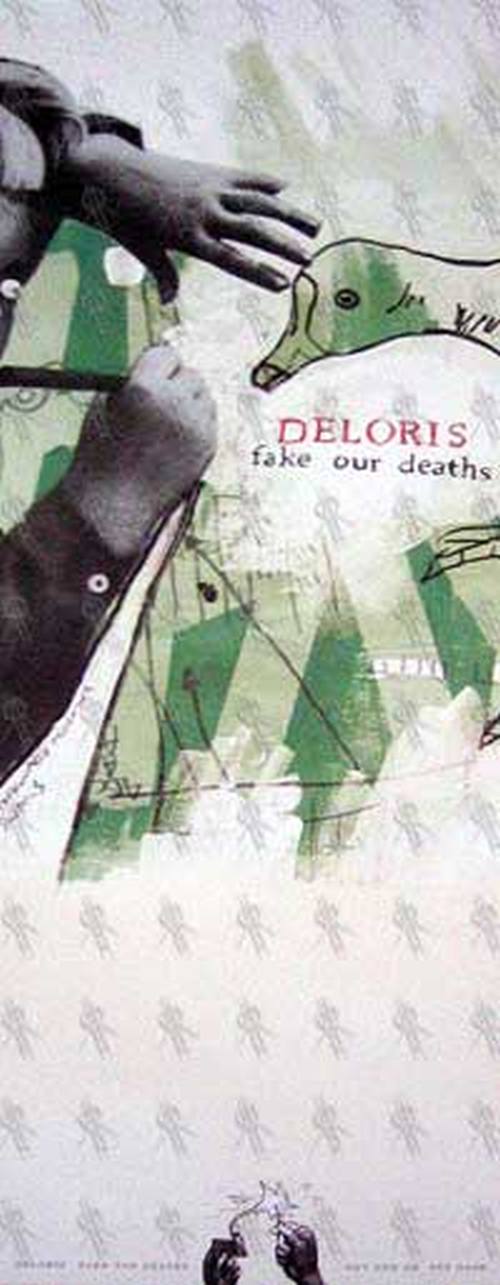DELORIS - 'Fake Our Deaths' Album Poster - 1