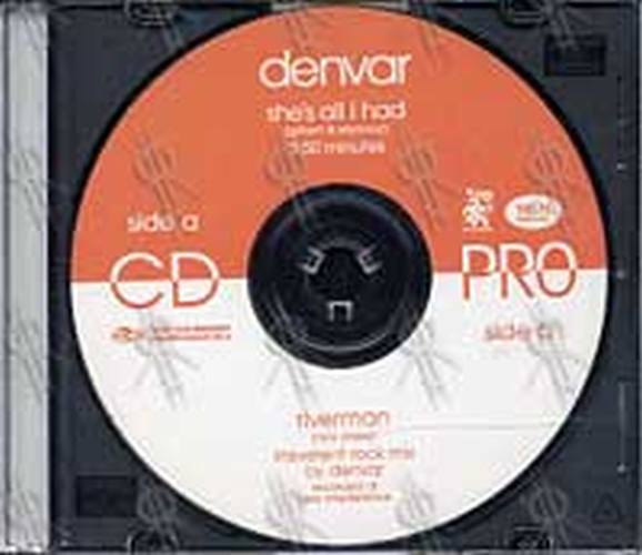 DENVAR - She's All I Had - 1